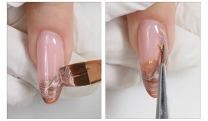 stesura effetto marmo